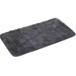 Tapis salle de bain gris
