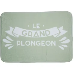 Tapis salle de bain microfibre