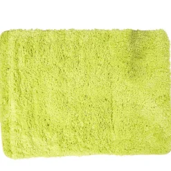 Tapis salle de bain vert anis