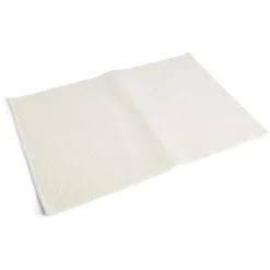Tapis salle de bain 57x38cm polypropylène et latex gris