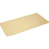 Tapis vinyle beige décor géométrique 100x50 cm