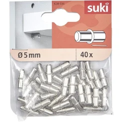 Taquet pour étagères métal x40