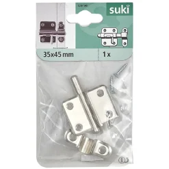 Targette à pene rond 35mm acier