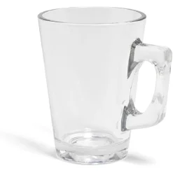 Tasse à café 18,5cl en verre transparent