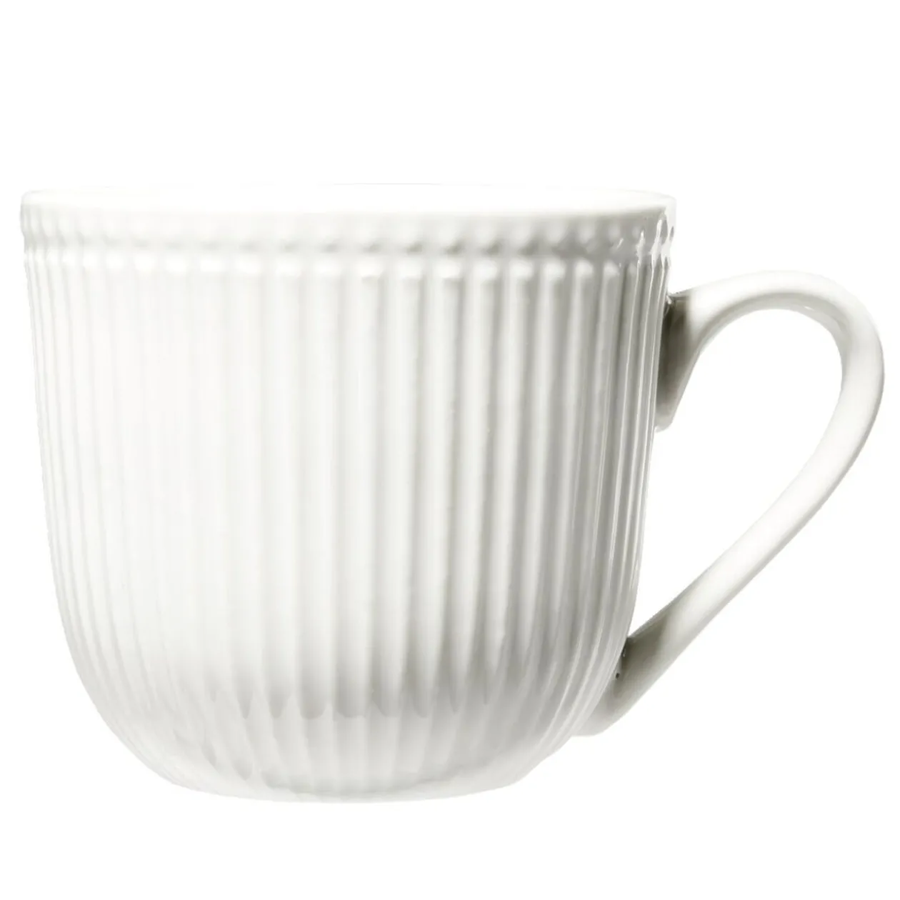 Tasse en porcelaine Colombe embossé blanc 250ml H8cm