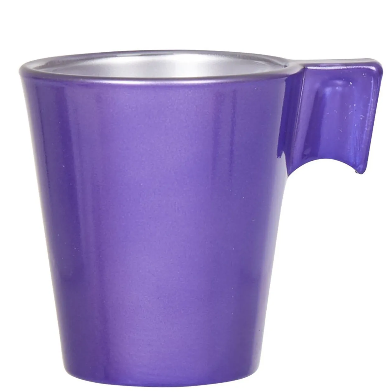 Tasse en verre métallisé Luminarc multicolore x4