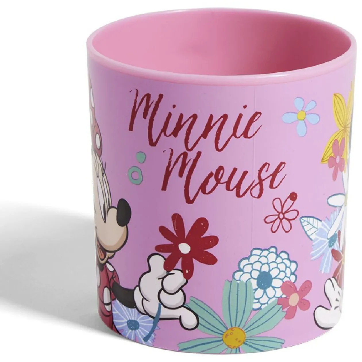 Tasse enfant Minnie Mouse plastique Ø7,6xH9cm