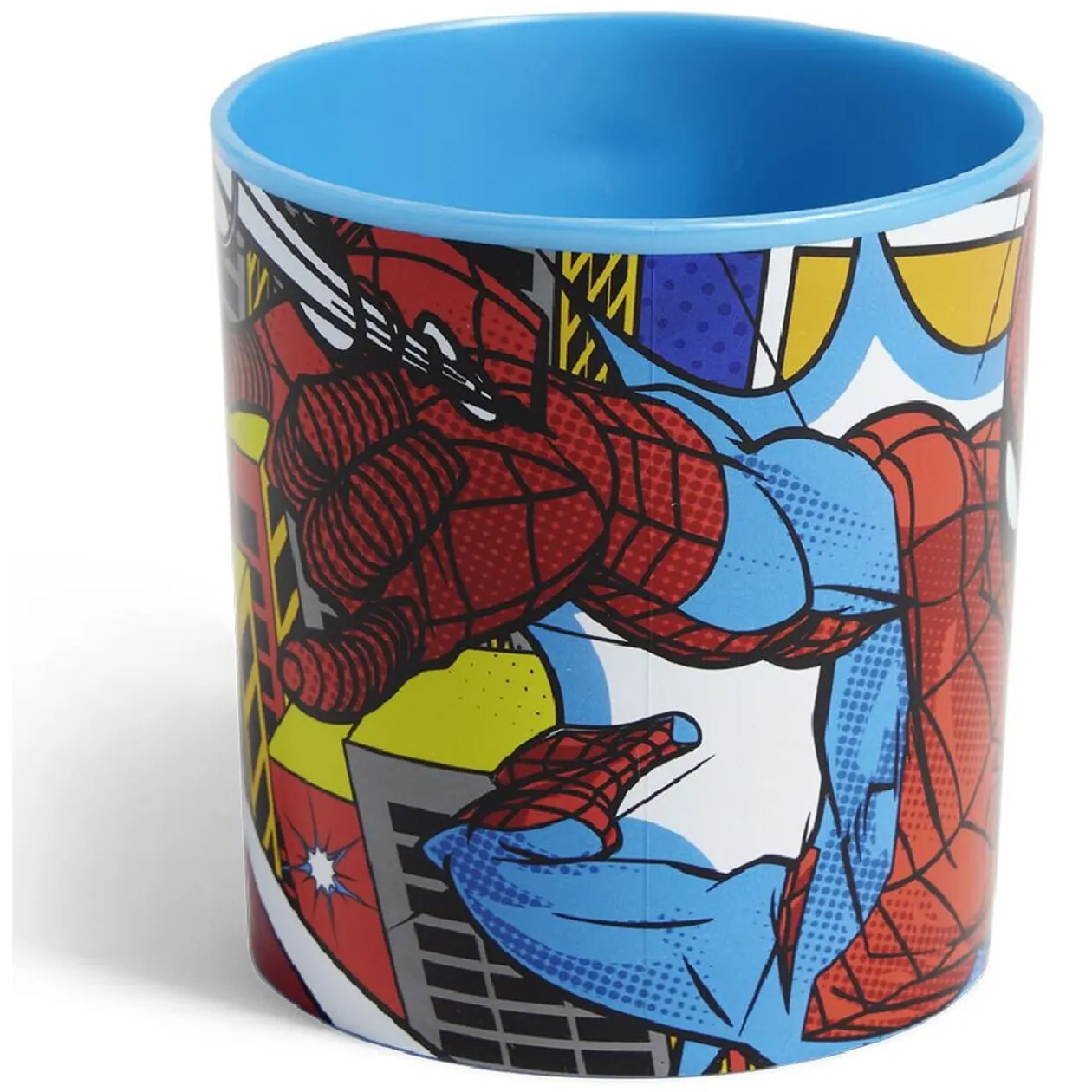 Tasse enfant Spiderman plastique Ø7,6xH9cm