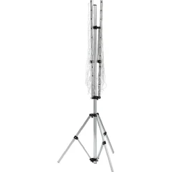 Étendoir à linge trépied séchoir parapluie 30m