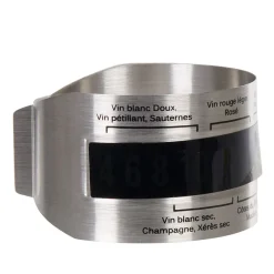 Thermomètre à vin bague
