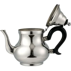 Théière marocaine orientale inox avec anse H21,5cm