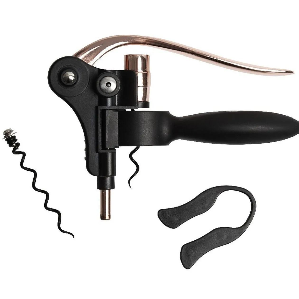 Tire bouchon aluminium à levier cuivré