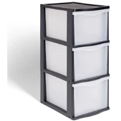 Tour 3 tiroirs 26,8xH63x37cm