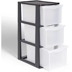 Tour 3 tiroirs 26,8xH63x37cm