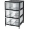 Tour de rangement 3 tiroirs 20L
