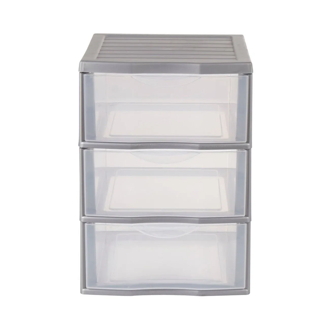 Tour de rangement A5 plastique gris