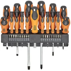 Tournevis Bi matière - Coffret de 37 pièces