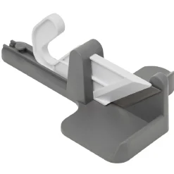 Trancheuse à saucisson gris blanc