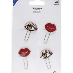 Trombone couleur zinc x4