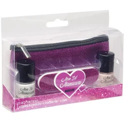 Trousse avec kit vernis french manucure 2x 5 ml