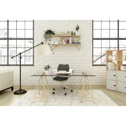 Tréteau pin massif beige - 70x41xH72cm