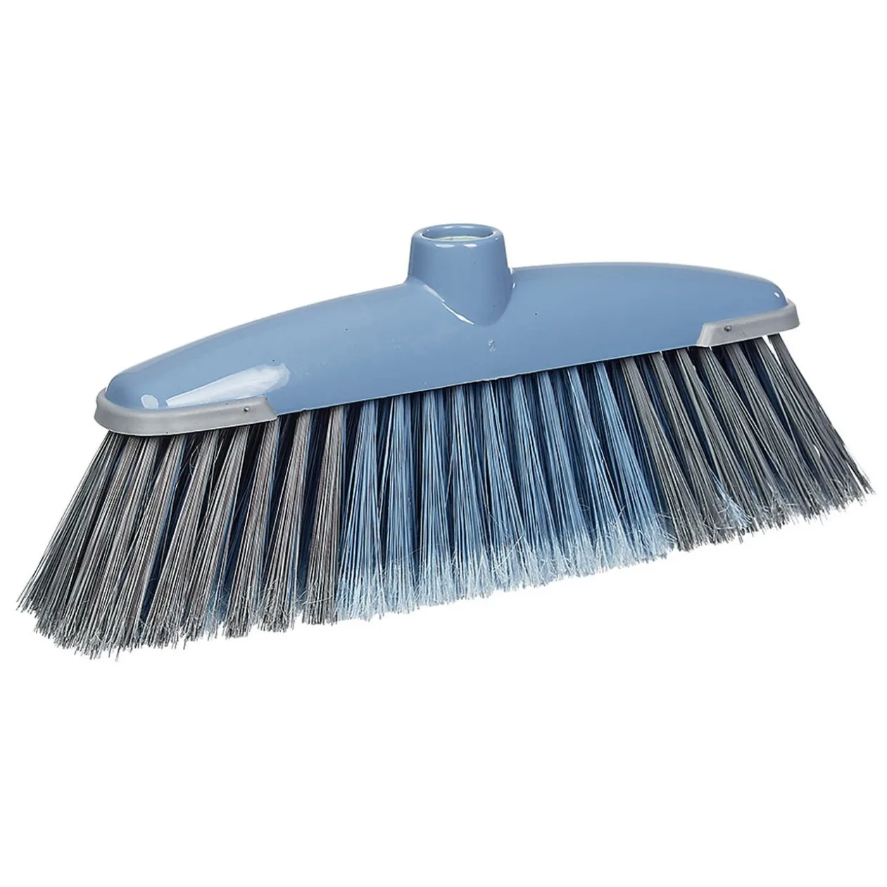 Tête de balai à visser bleu et gris