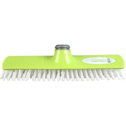 Tête de balai brosse frottoir lave-sols vert et blanc