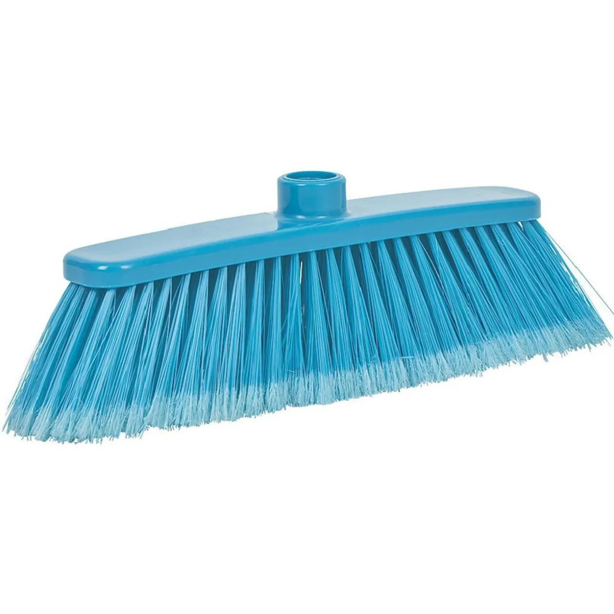 Tête de balai droit en vinyle bleu turquoise