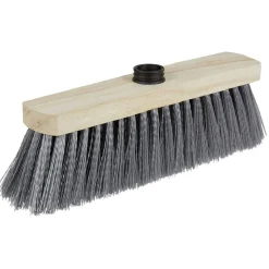 Tête de balai en bois pour sol en ciment