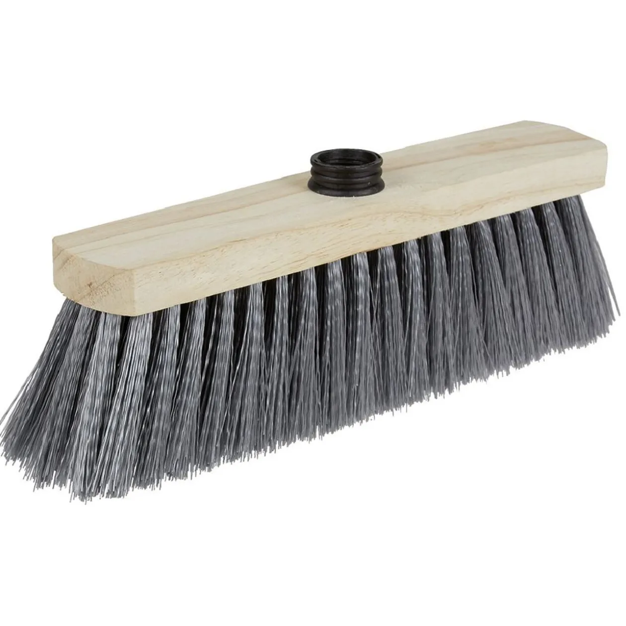 Tête de balai en bois pour sol en ciment