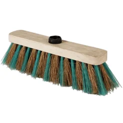 Tête de balai en fibre de coco zébrée