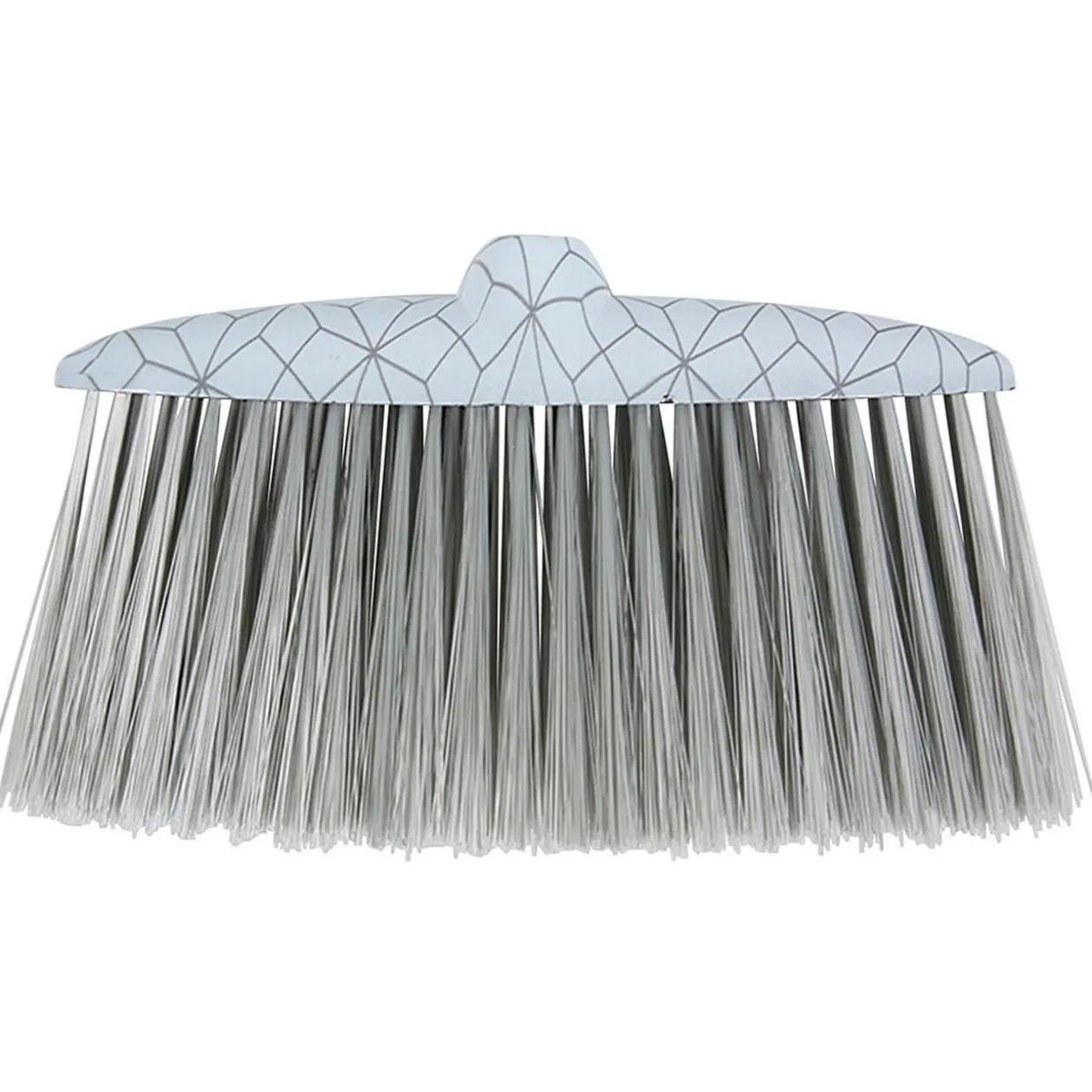 Tête de balai Homclean motif géométrique gris et blanc