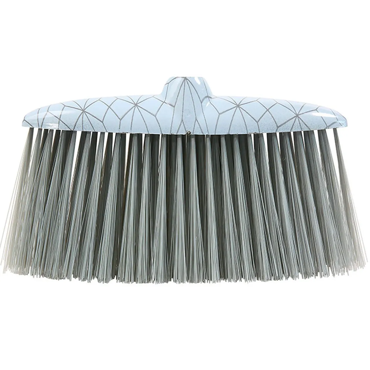 Tête de balai Homclean motif géométrique gris et blanc
