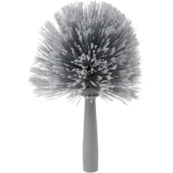 Tête de loup grise en plastique