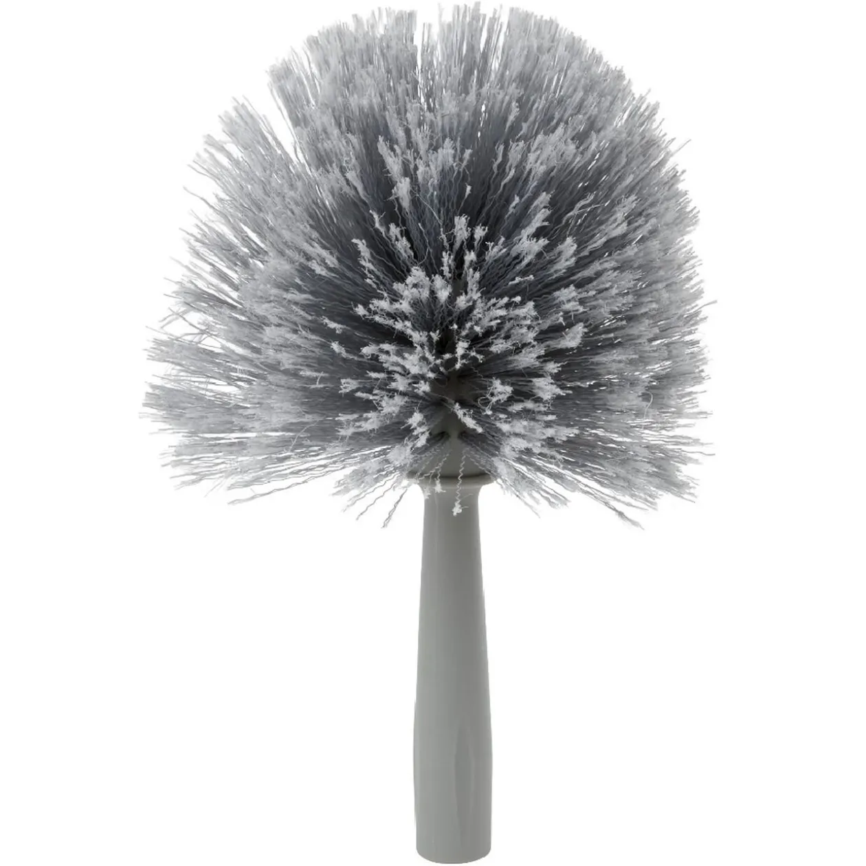 Tête de loup grise en plastique