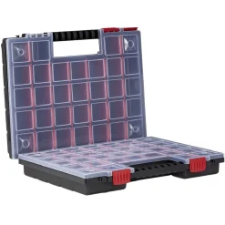 Valisette double de bricolage à compartiments