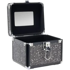 Vanity cosmétique à paillettes