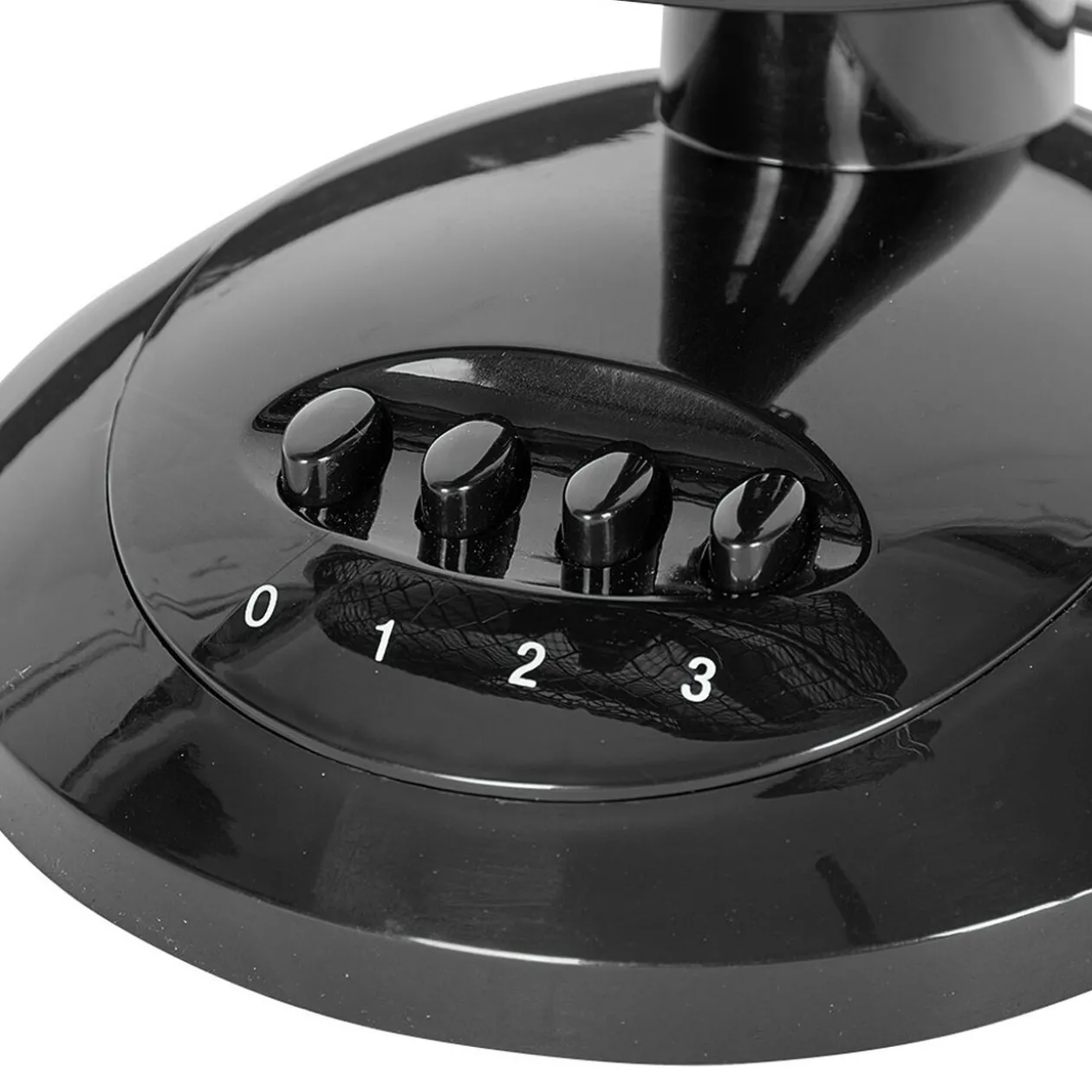 Ventilateur de table noir Homday