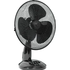 Ventilateur de table noir Homday