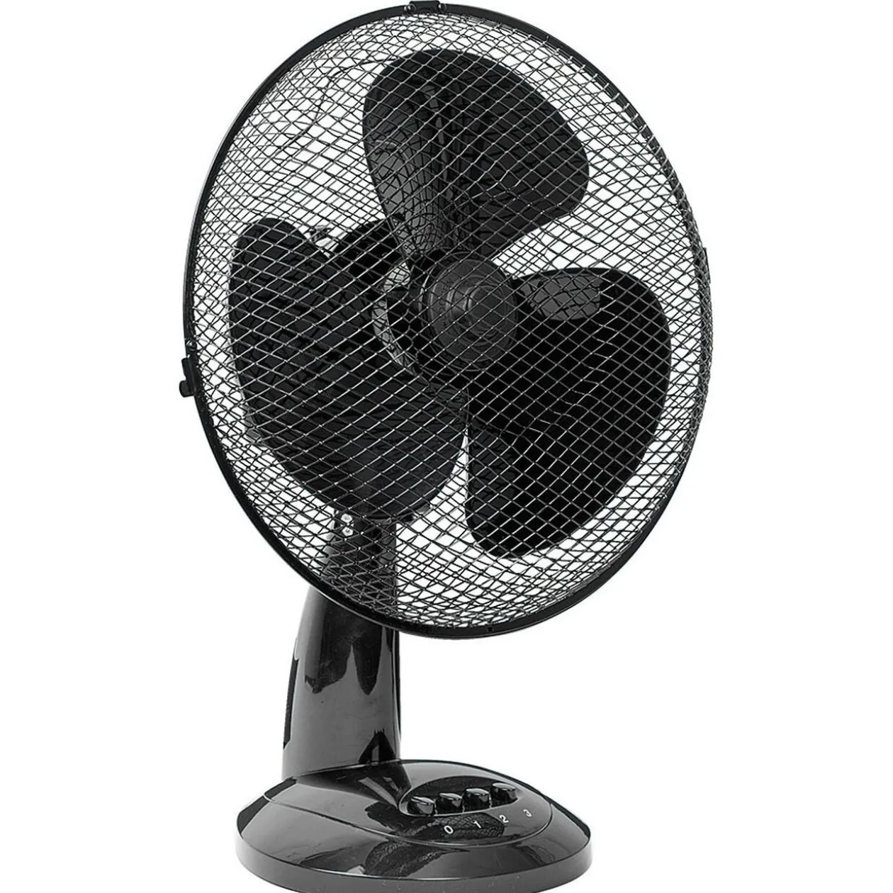 Ventilateur de table noir Homday