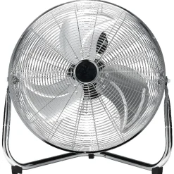 Ventilateur industriel à poser Homday métal chromé Ø 45 cm