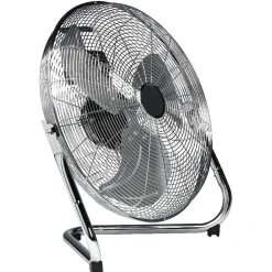 Ventilateur industriel à poser Homday métal chromé Ø 45 cm