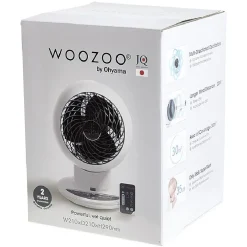 Ventilateur rafraîchisseur Woozoo oscillant blanc avec télécommande