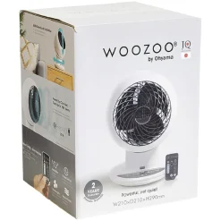 Ventilateur rafraîchisseur Woozoo oscillant blanc avec télécommande