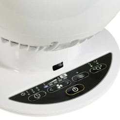 Ventilateur rafraîchisseur Woozoo oscillant blanc avec télécommande