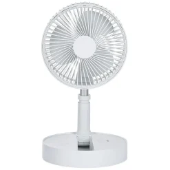 Ventilateur télescopique nomade blanc