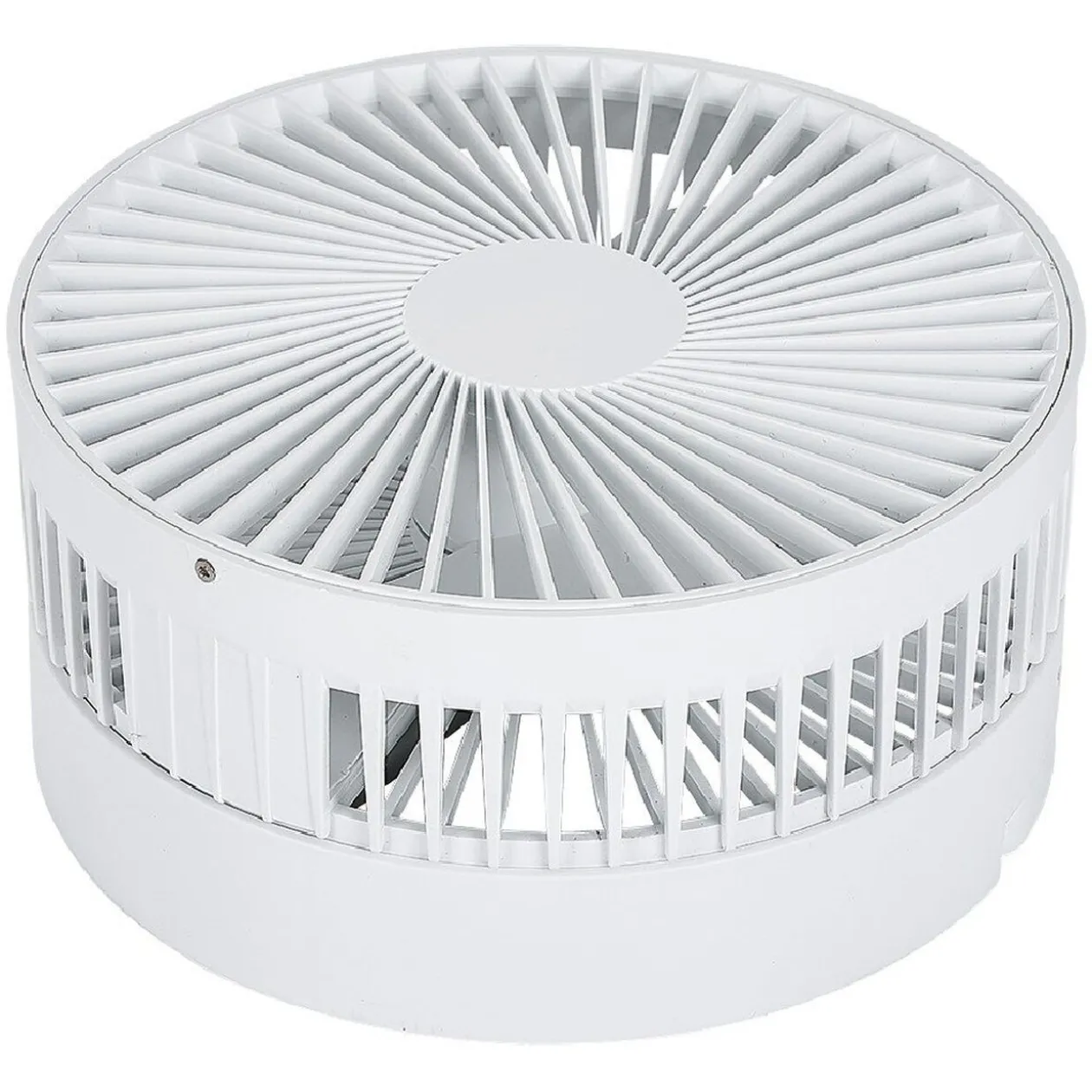 Ventilateur télescopique nomade blanc