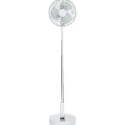 Ventilateur télescopique nomade blanc