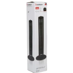 Ventilateur tour Homday noir