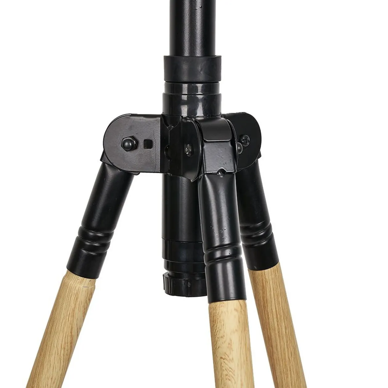 Ventilateur trépied effet bois Homday